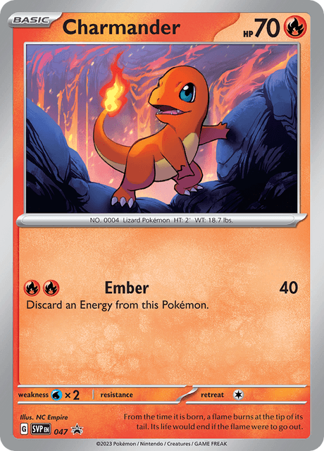 ヒトカゲ / Charmander (SVP #47)
