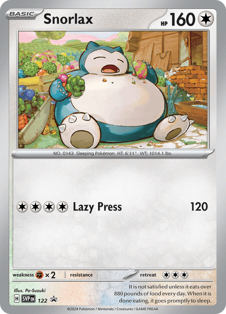 カビゴン / Snorlax (SVP #122)