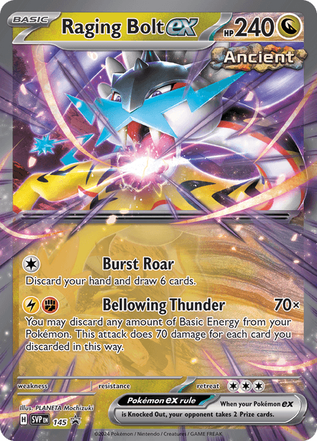 タケルライコex / Raging Bolt ex (SVP #145)
