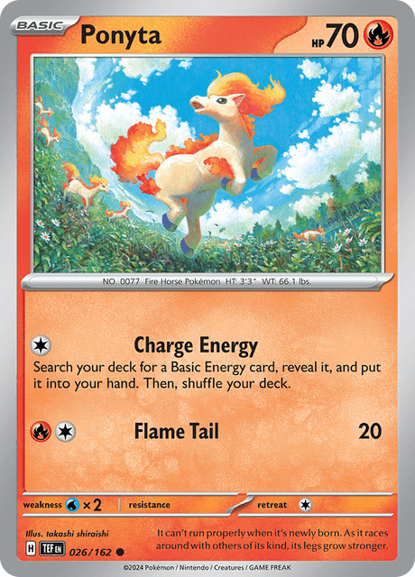 ポニータ / Ponyta (TEF #26)