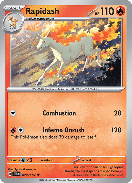 ギャロップ / Rapidash (TEF #27)