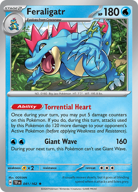 オーダイル / Feraligatr (TEF #41)