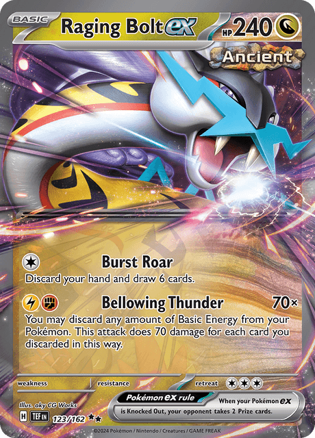 タケルライコex / Raging Bolt ex (TEF #123)