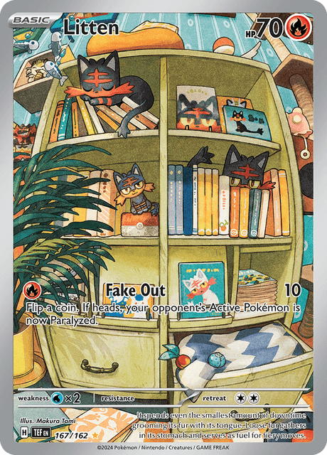 ニャビー / Litten (TEF #167)