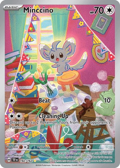 チラーミィ / Minccino (TEF #182)