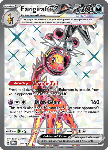 リキキリンex / Farigiraf ex (TEF #194)