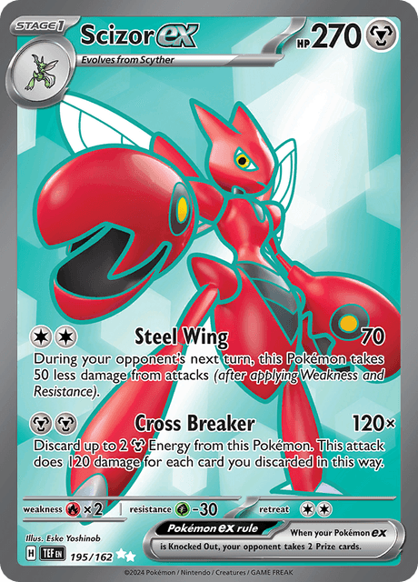 ハッサムex / Scizor ex (TEF #195)