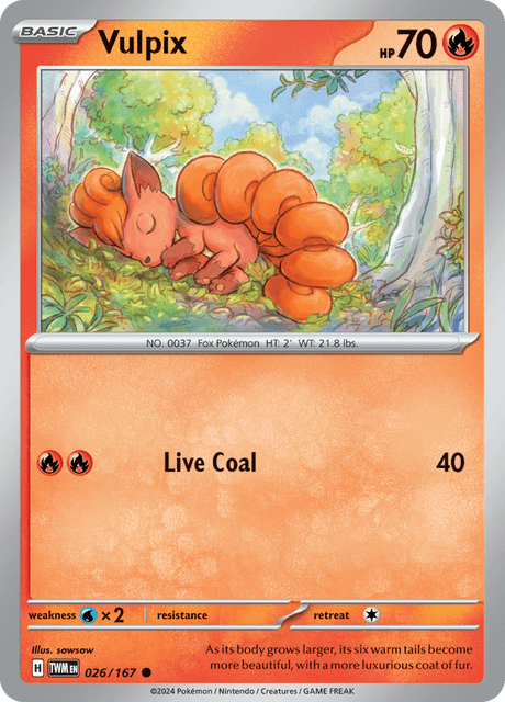 ロコン / Vulpix (TWM #26)