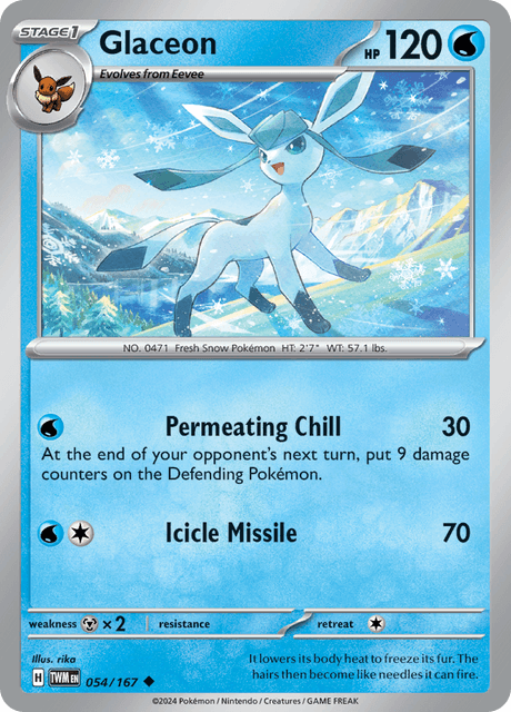 グレイシア / Glaceon (TWM #54)