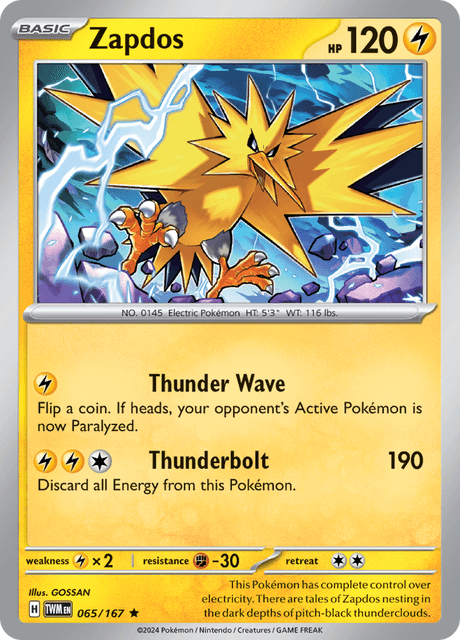 サンダー / Zapdos (TWM #65)