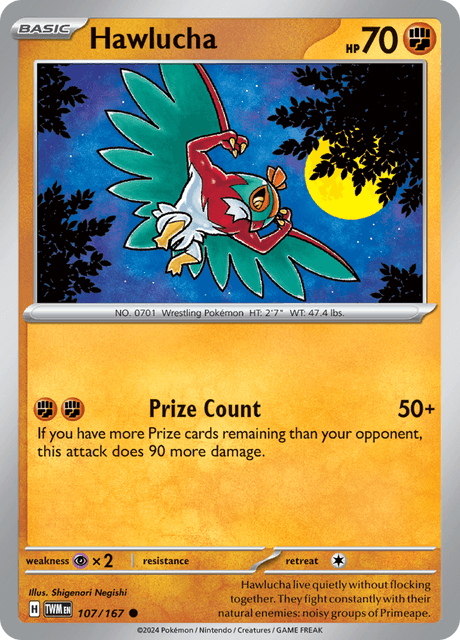 ルチャブル / Hawlucha (TWM #107)