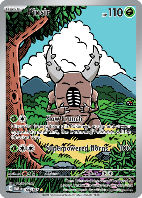 カイロス / Pinsir (TWM #168)
