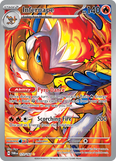 ゴウカザル / Infernape (TWM #173)