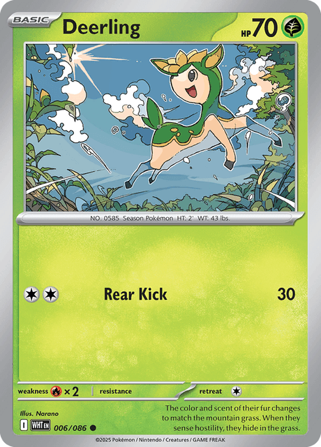 シキジカ / Deerling (WHT #6)