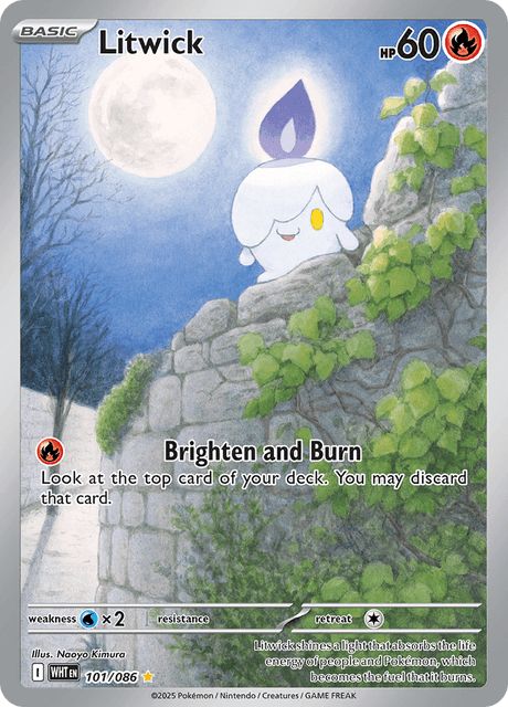 ヒトモシ / Litwick (WHT #101)
