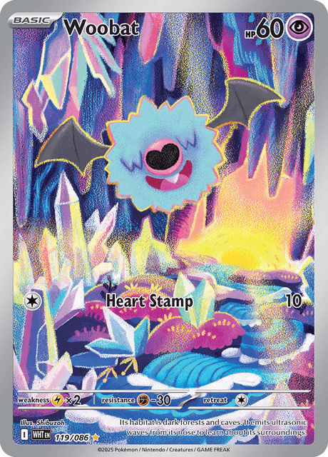コロモリ / Woobat (WHT #119)