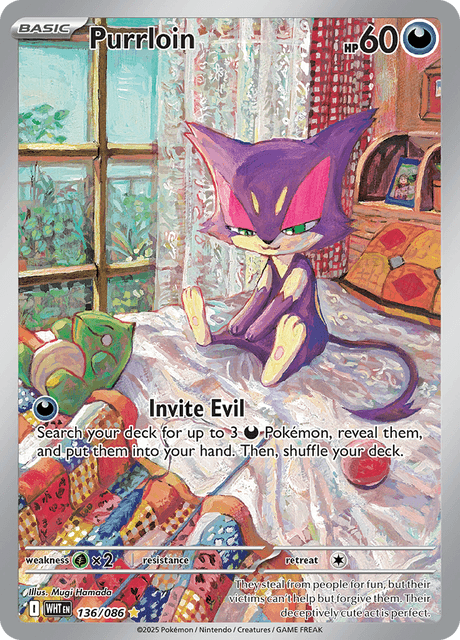 チョロネコ / Purrloin (WHT #136)