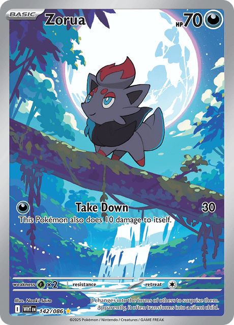 ゾロア / Zorua (WHT #142)