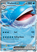 ホエルオー ex / Wailord ex (PBL #16) 英語版　海外版