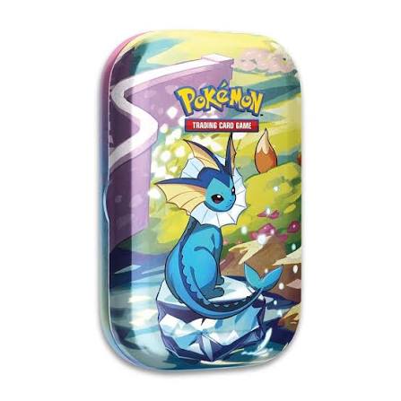 【海外限定】シャワーズ　 ダメカンケース　コイン付 Mini Tin