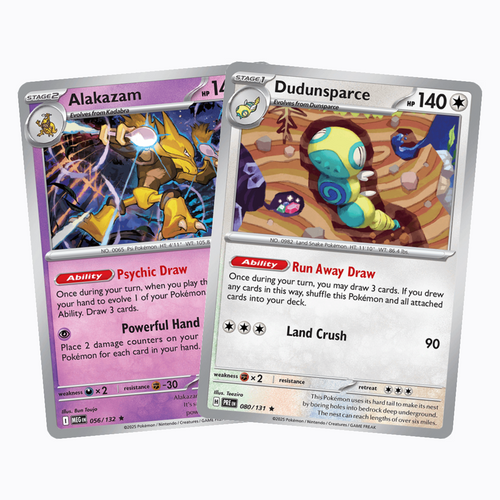 WCS2026 2位 Alakazam Dudunsparce 構築済みデッキ